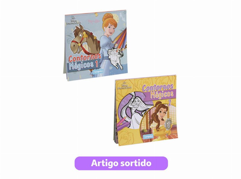 Livro Contornos Mágicos Modelos Sortidos