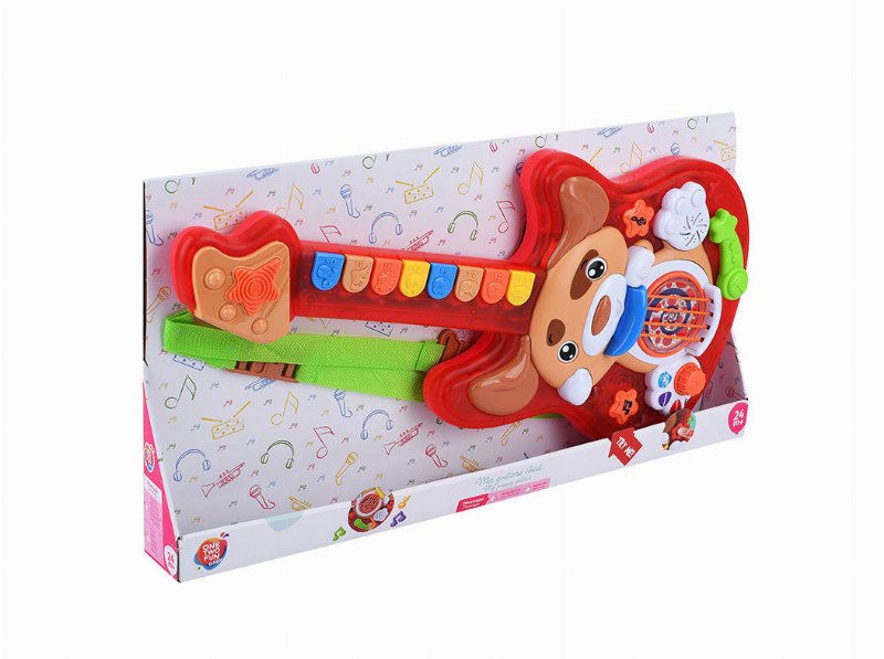 Guitarra Elétrica One Two Fun Cachorrinho