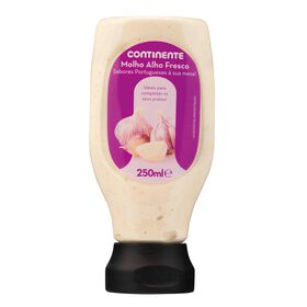 Molho De Alho Fresco Top Down Continente 250 ml