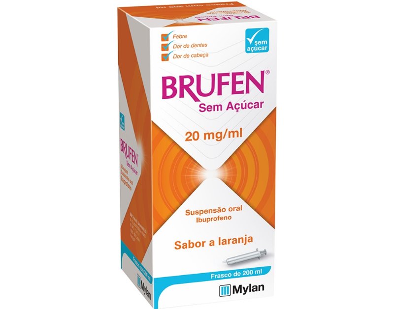 Suspensão Brufen Oral Sem Açúcar 20Mg/Ml 200 ml
