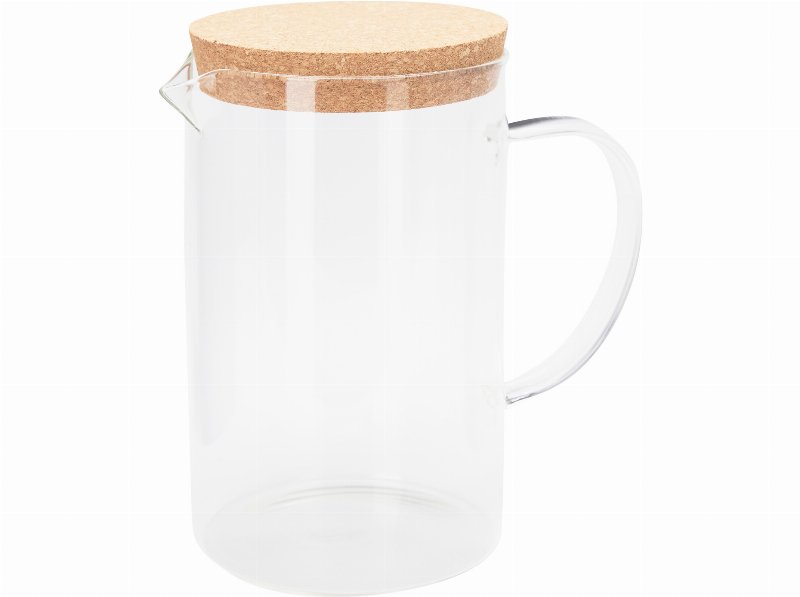 Jarra Vidro Com Tampa Cortiça 1.4 l
