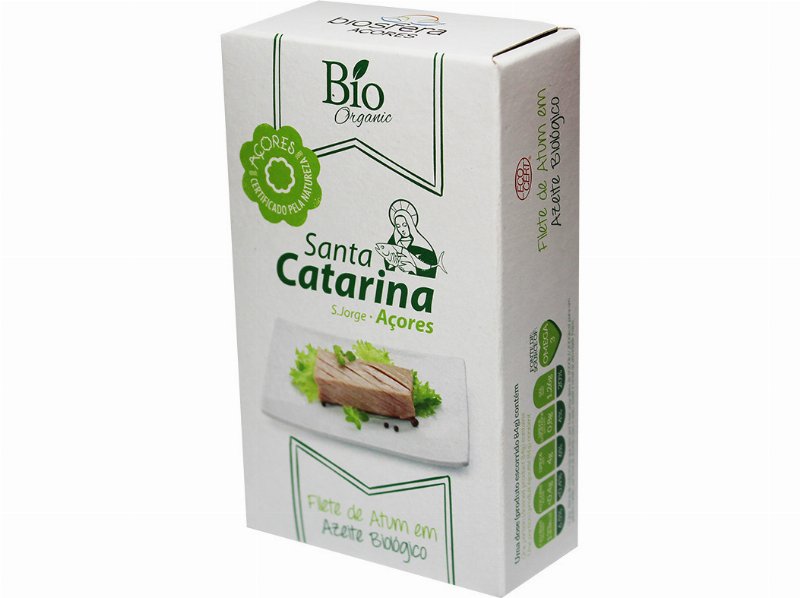 Atum Santa Catarina Filete Azeite Biológico 120 g