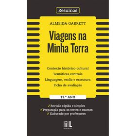 Resumos - Viagens Na Minha Terra - 11.º Ano De Ideias De Ler