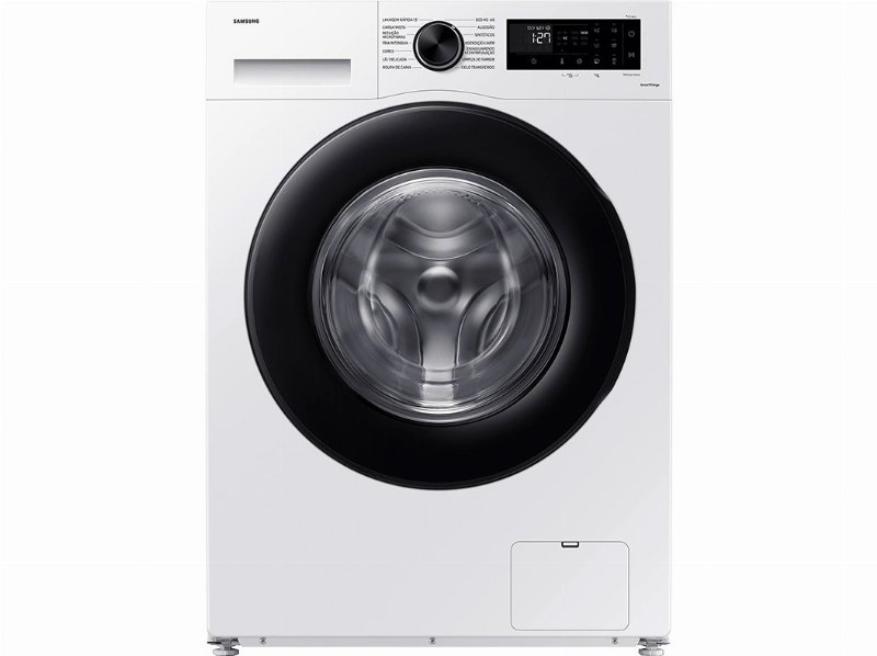 Máquina De Lavar Roupa Samsung Ww90Cgc04Daeep Ecobubble - Branco A 9 kg