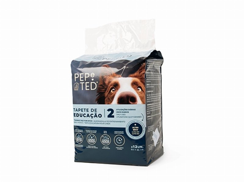 Tapete De Educação Pepe Ted 60X45Cm Pack 12 Unidades