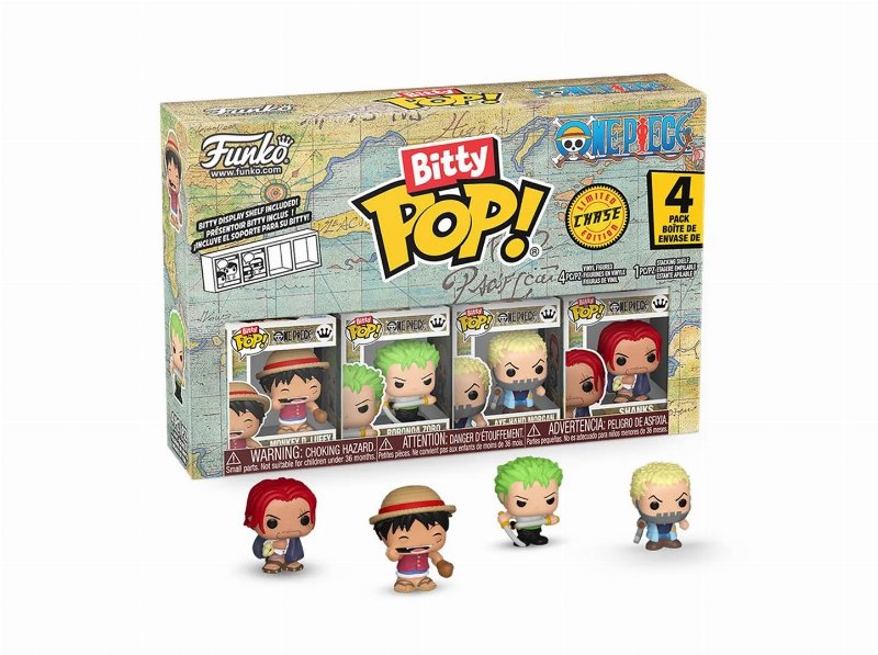 Figura Funko Bitty Pop: One Piece- Luffy 4P