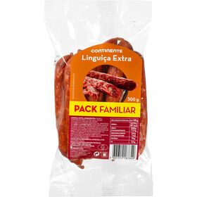 Linguiça Extra Pack Familiar Continente 300 gr