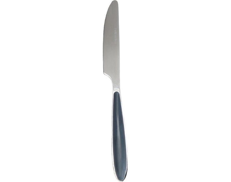 Faca De Mesa Pauline Actuel Inox Cabo Cinzento