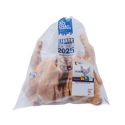 Frango Inteiro Com Miúdos Embalado Nosso Talho 1.4Kg