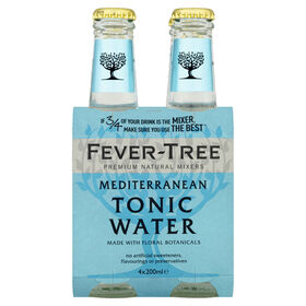 Água Tónica Mediterranean Fever Tree 4 X 20 cl