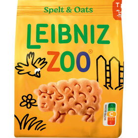 Bolachas Espelta E Aveia Zoo Leibniz 125 gr