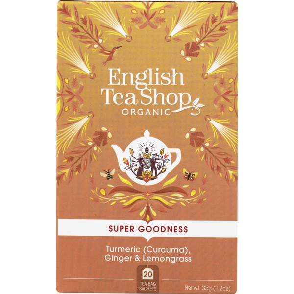 Infusão Super Goodness Curcuma, Gengibre E Erva Príncipe Biológica 35 g