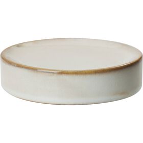 Saboneteira Reactive Glaze Bege Kasa