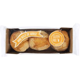 Mini Bolo De Arroz Sem Glúten Museu Do Pão 120 gr
