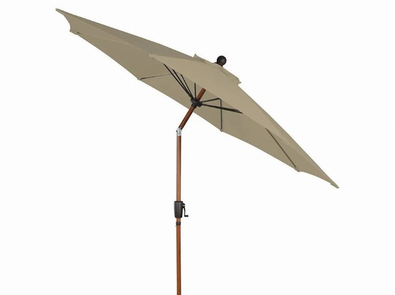 Chapéu Sol Gardenstar Com Manivela Taupe Ø270Cm