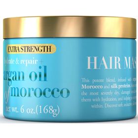 Máscara Cabelo Extra Strength Óleo De Argão De Marrocos Ogx 300 gr