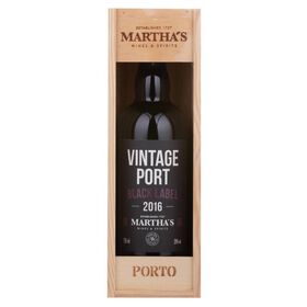 Martha's Black Label Vinho Do Porto Vintage 2016