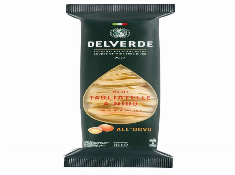 Tagliatelle Delverde Nido Com Ovo Nº91 250 g