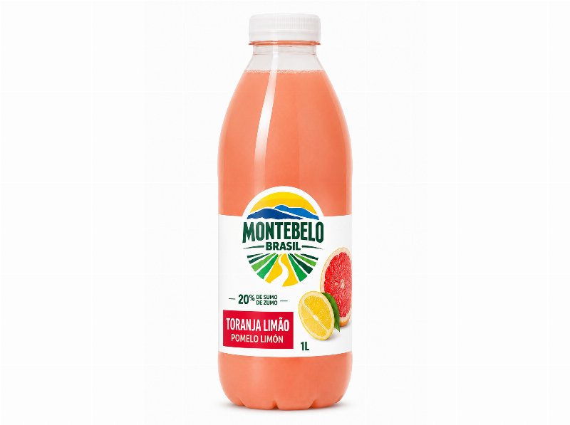 Limonada Montebelo Brasil Toranja Rosa E Limão 1 l (Sdr)