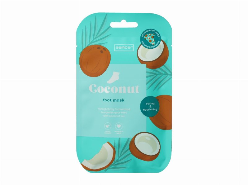 Máscara Pés Sence Coconut 1 Un