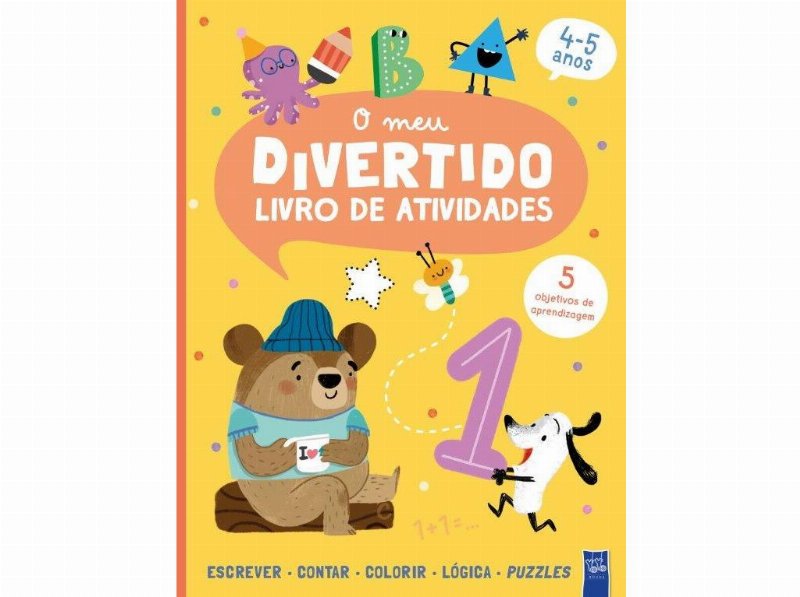 Livro Divertido De Atividades - Urso 4-5 Anos
