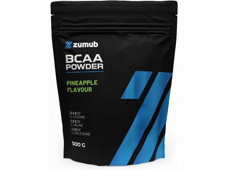 Suplemento Zumub Bcaas Em Pó De Ananás 500 g