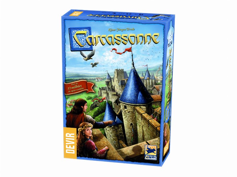 Jogo Tabuleiro Devir Carcassonne