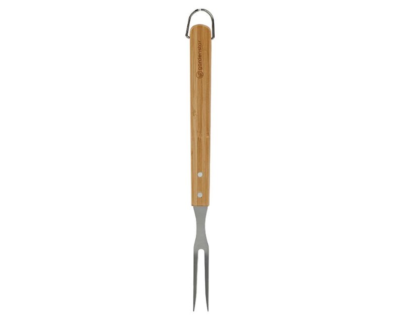 Garfo De Churrasco Gardenstar Cabo Madeira 43.5Cm