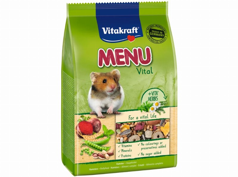 Alimento Para Hamster Vitakraft Premium Menu Vital 400 g