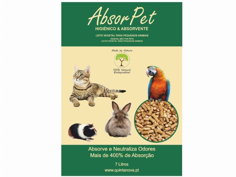 Absorvente Vegetal Absorpet Pinho 7 l - 4 kg