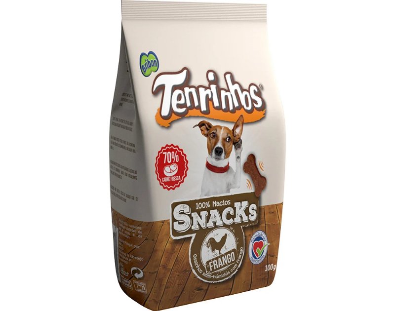 Snacks Para Cão Bribon Tenrinhos Com Frango 100 g