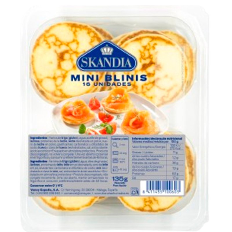 Mini Blinis 135 g