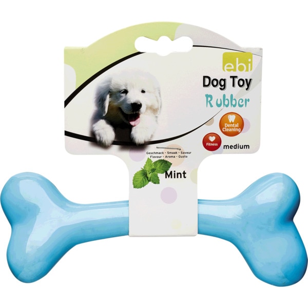 Brinquedo Para Cão Osso Com Sabor A Menta Tamanho M 1 unidade