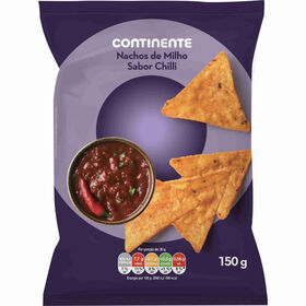 Nachos De Milho Sabor A Chilli Continente 150 gr