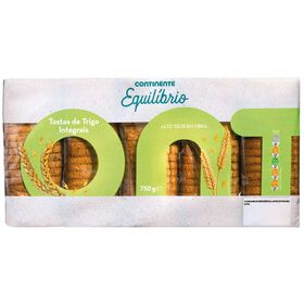 Tostas De Trigo Integrais Continente Equilíbrio