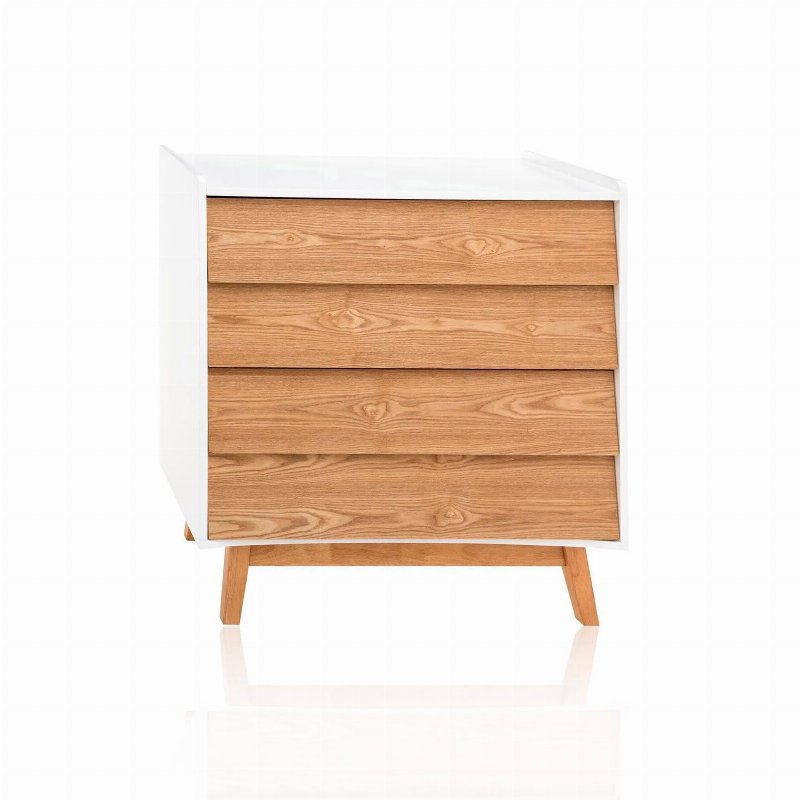 Cómoda 4 Gavetas Branca