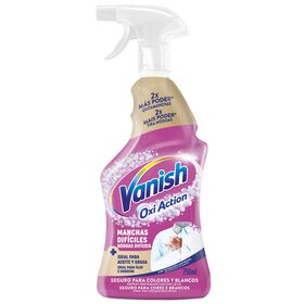 Tira Nódoas Spray Oxi Action Desengordurante Vanish 750 ml