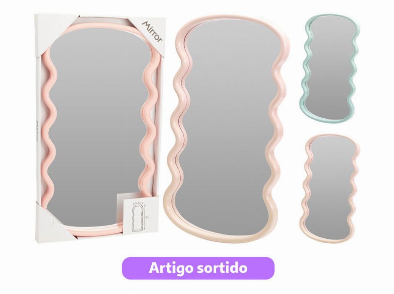 Espelho 55X30X2.5Cm Cores Sortidas