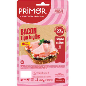 Bacon Inglês Fatiado Primor 150 gr