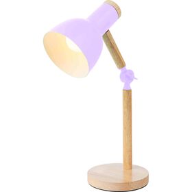 Candeeiro De Secretária Articulado Lilás E27 Kasa 1 Un