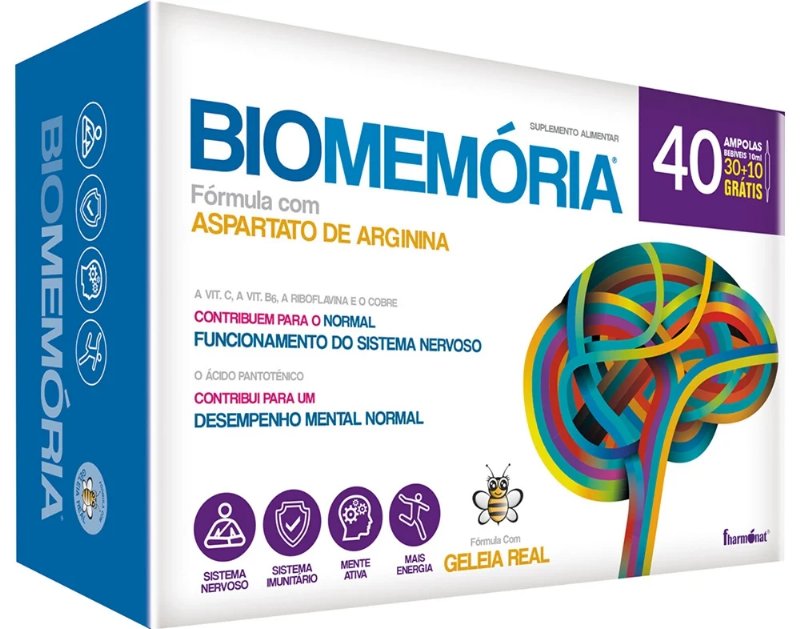 Suplemento Biomemoria Ampolas