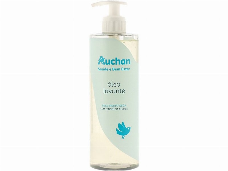 Óleo Lavante Auchan Saúde E Bem Estar Pele Muito Seca Com Tendência Atópica 500 ml
