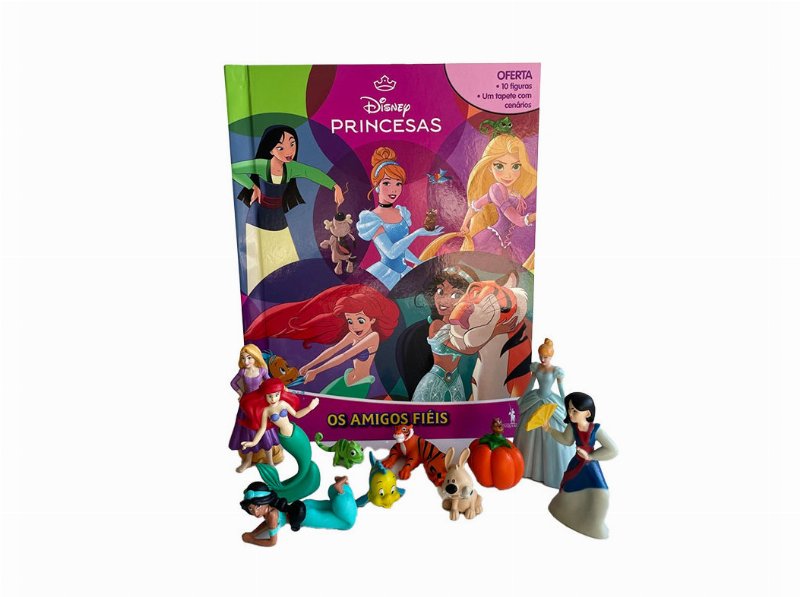 Livro Princesas: Os Amigos Fiéis