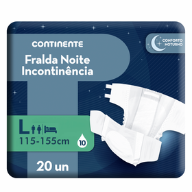 Fraldas Incontinência Noite L Continente 20 Un