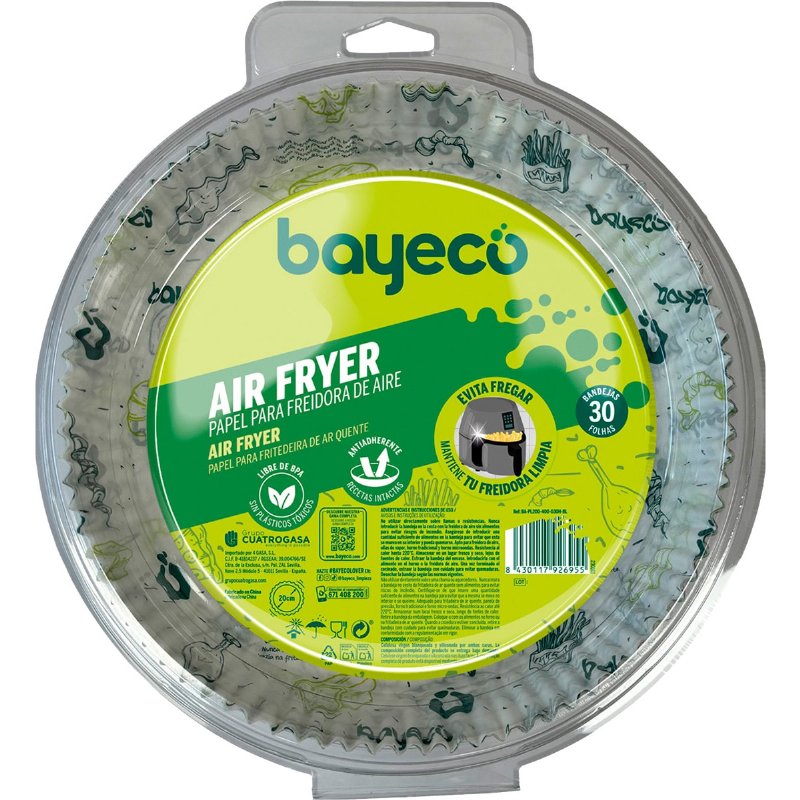 Papel Para Air Fryer 30 unidades