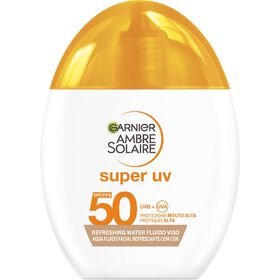 Protetor Solar Rosto Fluído Super Uv Com Cor Fps 50 Garnier Ambre Solaire  40 ml
