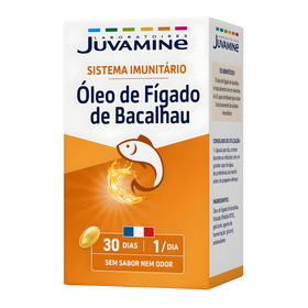 Suplemento Óleo De Fígado De Bacalhau Juvamine 30 Un