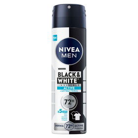 Desodorizante Spray Black & White Active Nivea Men 150 ml