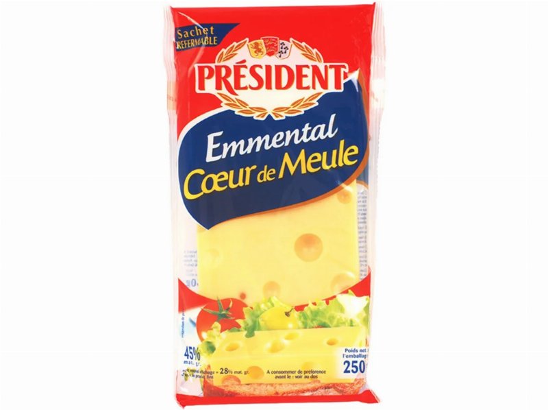 Queijo Emmental President 250 g
