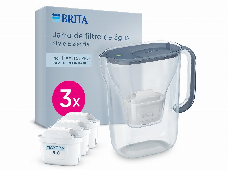 Jarro Style Essential Brita Com 3 Filtros 2.4 l